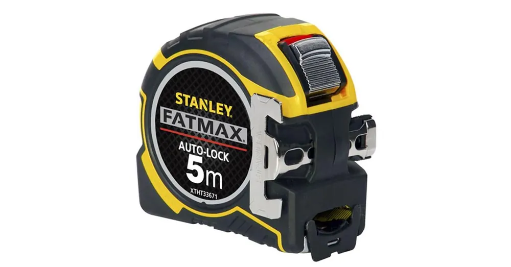 STANLEY XTHT0-33671 MÉRŐSZALAG 05M/32mm SÁRGA-FEKETE AUTOLOCK Végkiárusítás