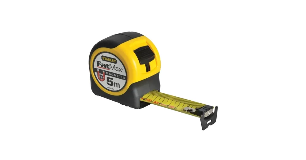 Prémium STANLEY FMHT0-33864 MÉRŐSZALAG 5M/32mm MÁGNESES FATMAX MAGNETIC SÁRGA-FEKETE