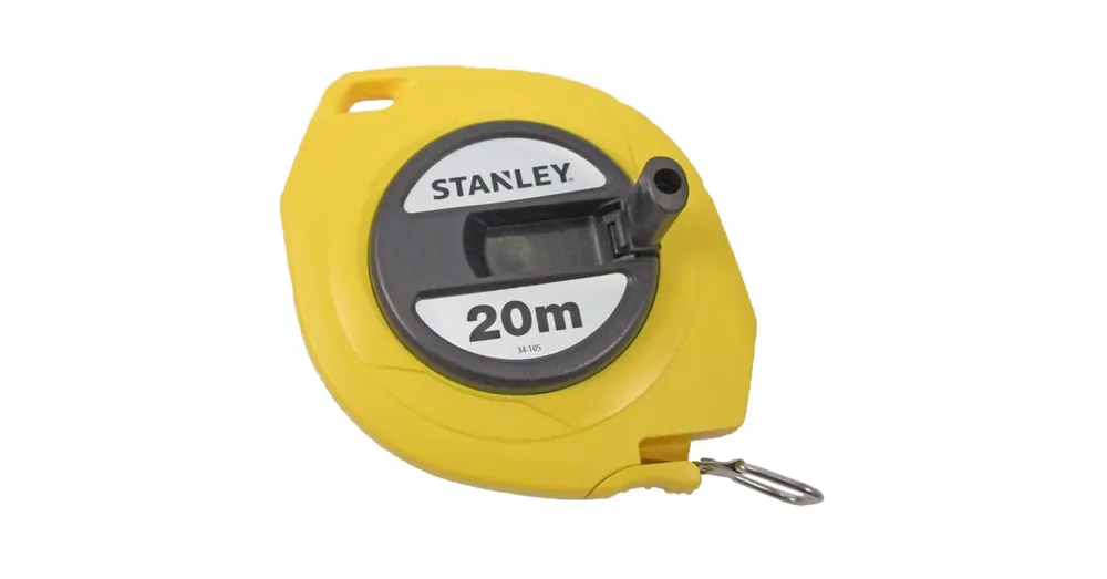 STANLEY 034105 MÉRŐSZALAG 20M/9,5mm FÉM SÁRGA-FEKETE Exkluzív ajánlat