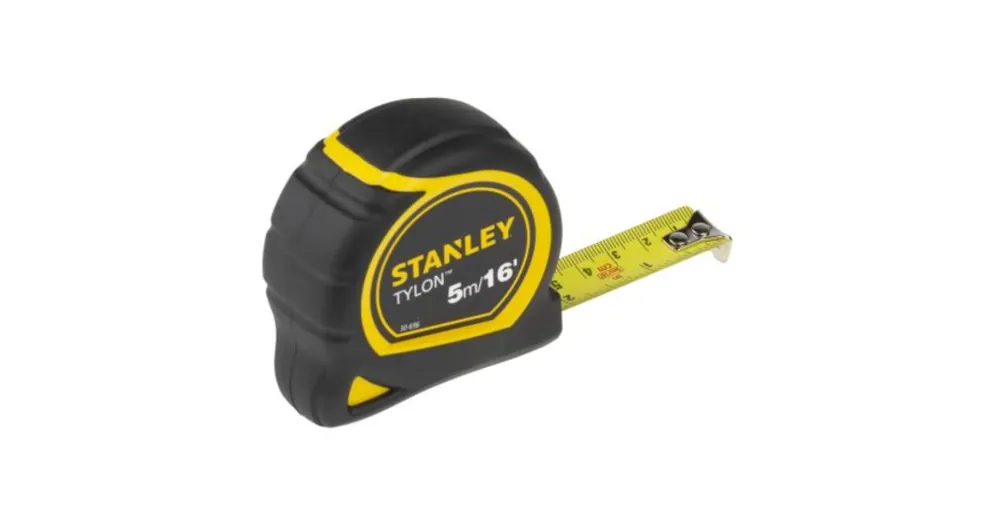 STANLEY 130696 MÉRŐSZALAG05M/19mmGUMIBURKOLAT TYLON, mm/COL Kedvezményes ár