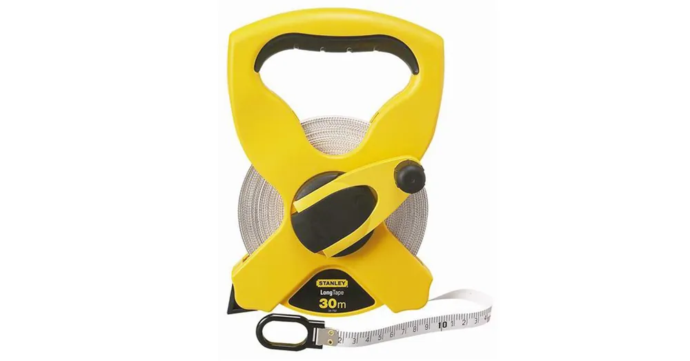 STANLEY 234792 MÉRŐSZALAG 30M/13mm ÜVEGSZÁLAS SÁRGA NYITOTT Különleges ajánlat
