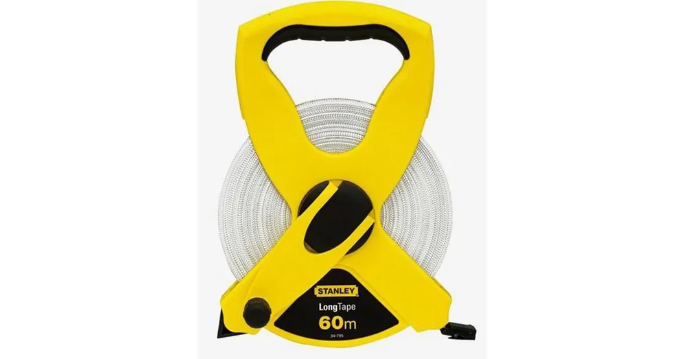 STANLEY 234795 MÉRŐSZALAG 60M/12,7mm ÜVEGSZÁLAS SÁRGA NYITOTT Vedd meg most