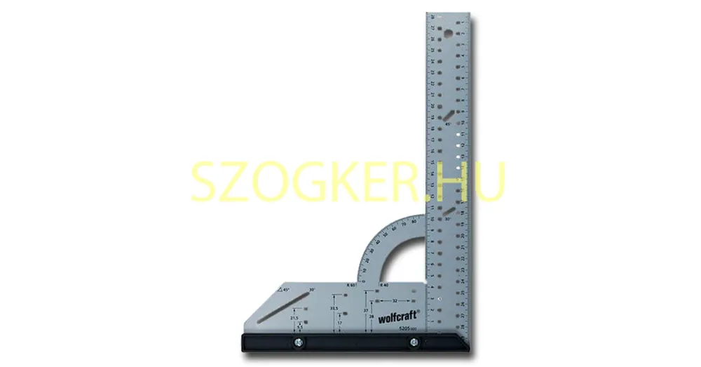 WOLFCRAFT 5206000 SZÖGVONALZÓ 280/500mm UNIVERZÁLIS Akciós ár