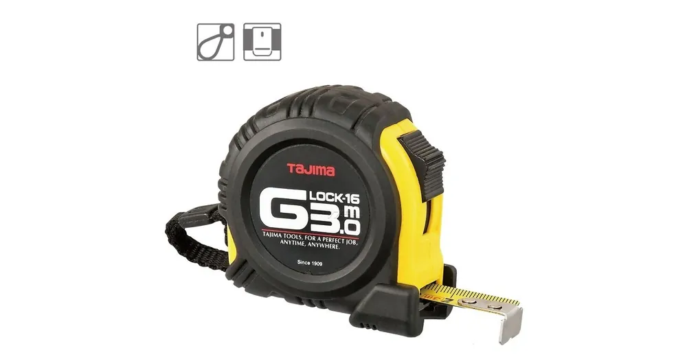 Csak ma MÉRŐSZALAG 03M/16mm G-LOCK TAJIMA G6P30MT