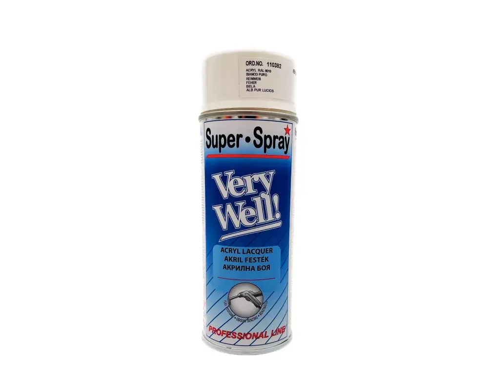 Rendeld meg most DC Prima Color akril spray 400ml RAL9010 Fehér