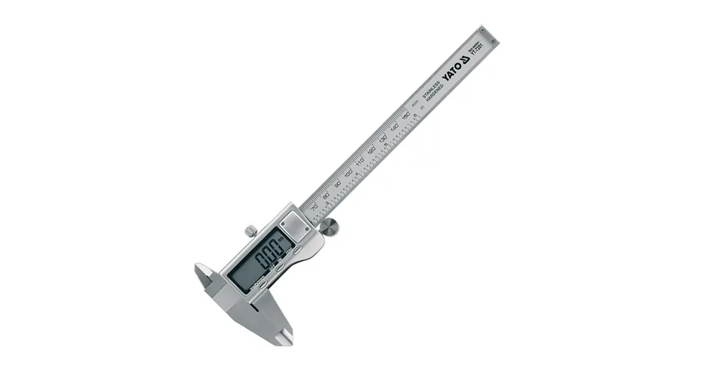 Újdonság YATO 7201 TOLÓMÉRŐ 150/0.03 DIGITÁLIS CSAVAROS RÖGZÍTÉSSEL