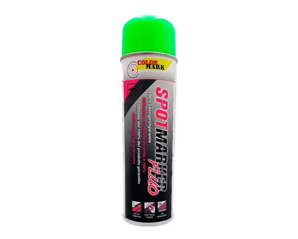 Bestseller Colormark jelölő spray 500ml fluor zöld