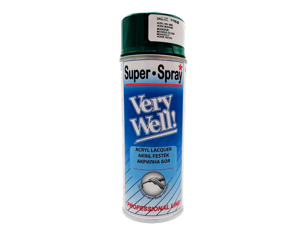 DC Prima Color akril spray 400ml RAL6005 mohazöld Akciós ár