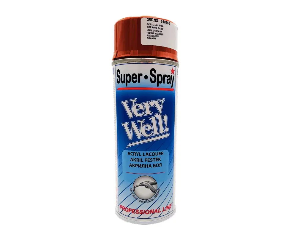 Különleges ajánlat DC Prima Color akril spray 400ml RAL8004 rézbarna