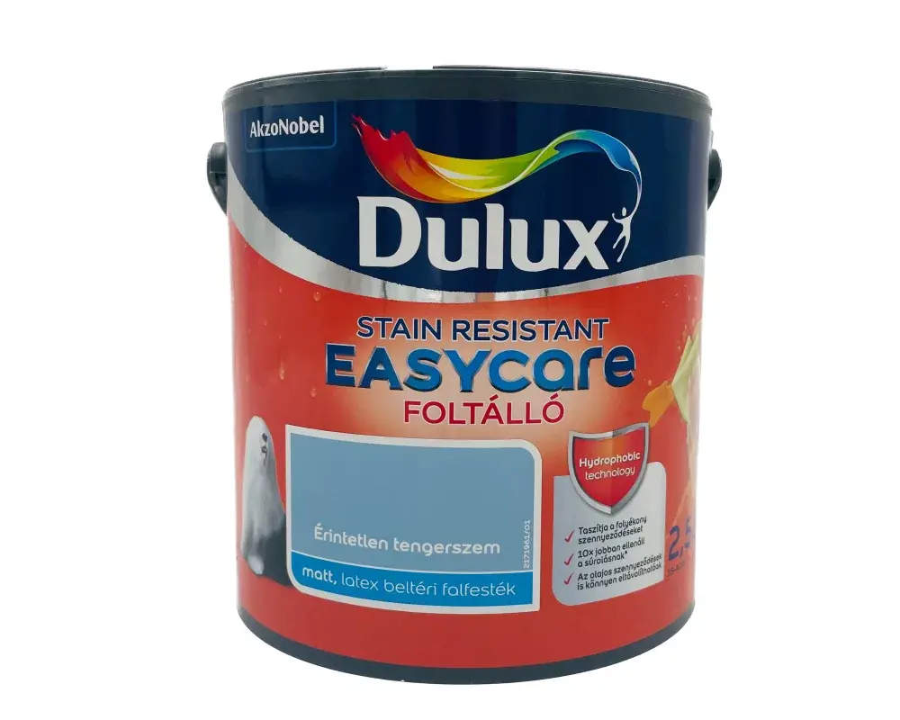 Gyors kiszállítás Dulux EasyCare beltéri falfesték 2,5l Érintetlen tengerszem
