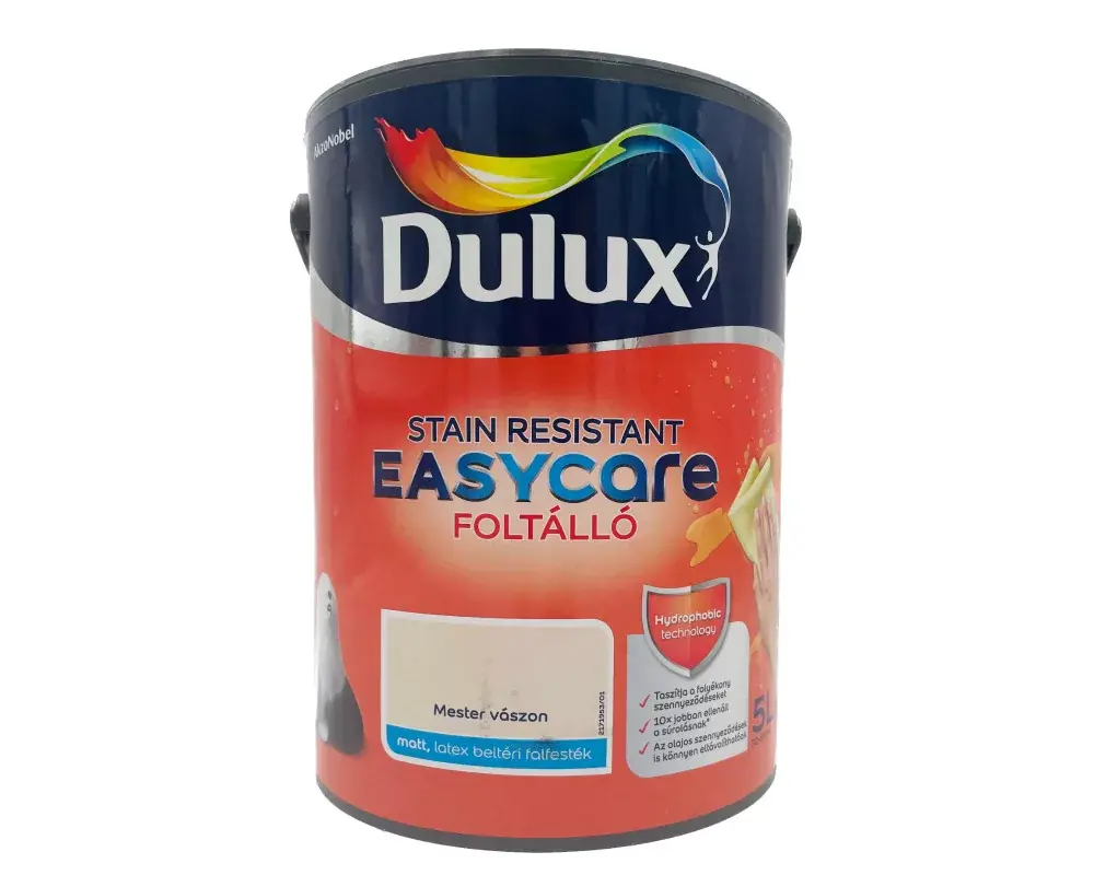 Biztonságos fizetés Dulux EasyCare beltéri falfesték 5l Mester vászon