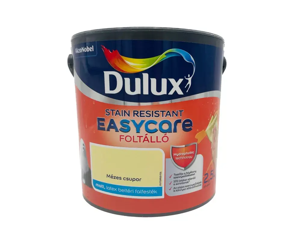 Biztonságos fizetés Dulux EasyCare beltéri falfesték 2,5l Mézes csupor