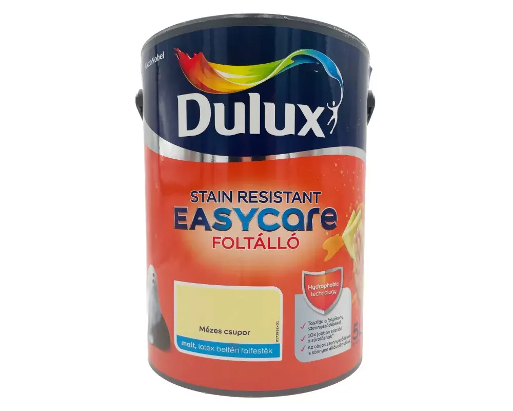 Biztonságos fizetés Dulux EasyCare beltéri falfesték 5l Mézes csupor