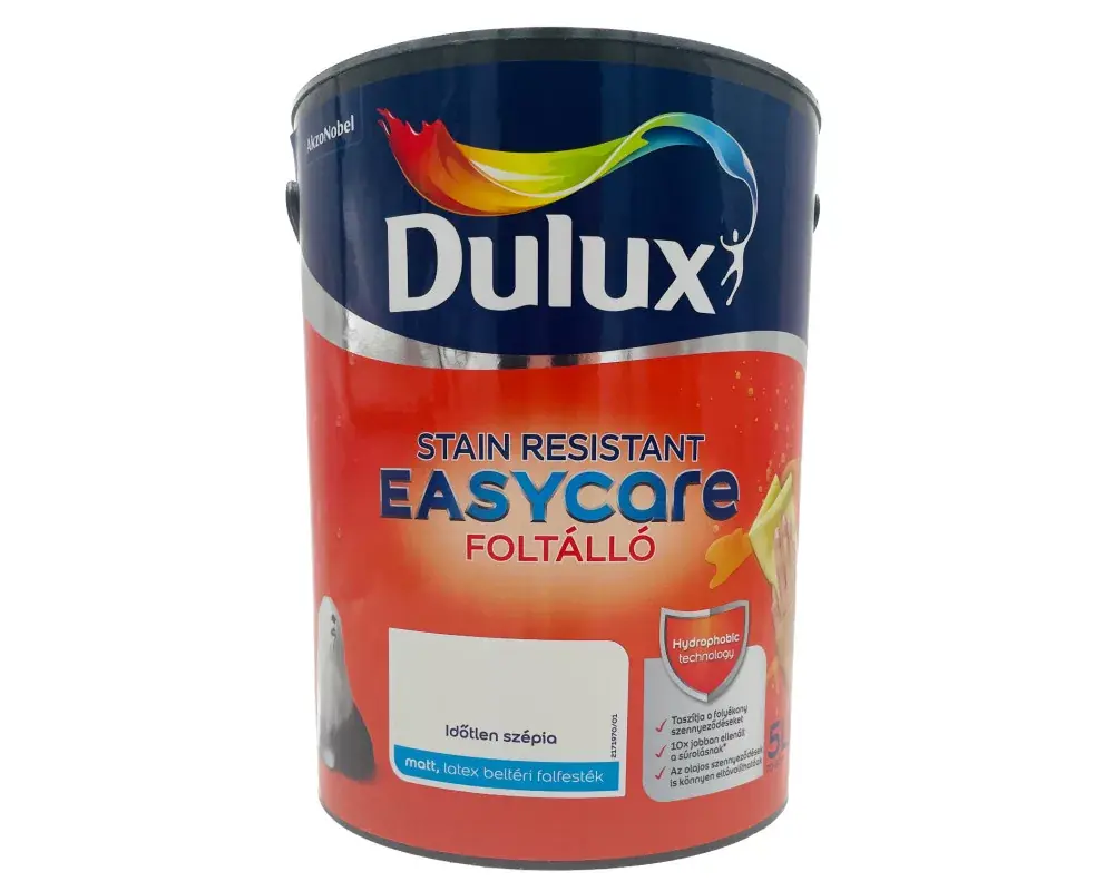 Expressz kézbesítés Dulux EasyCare beltéri falfesték 5l Időtlen szépia