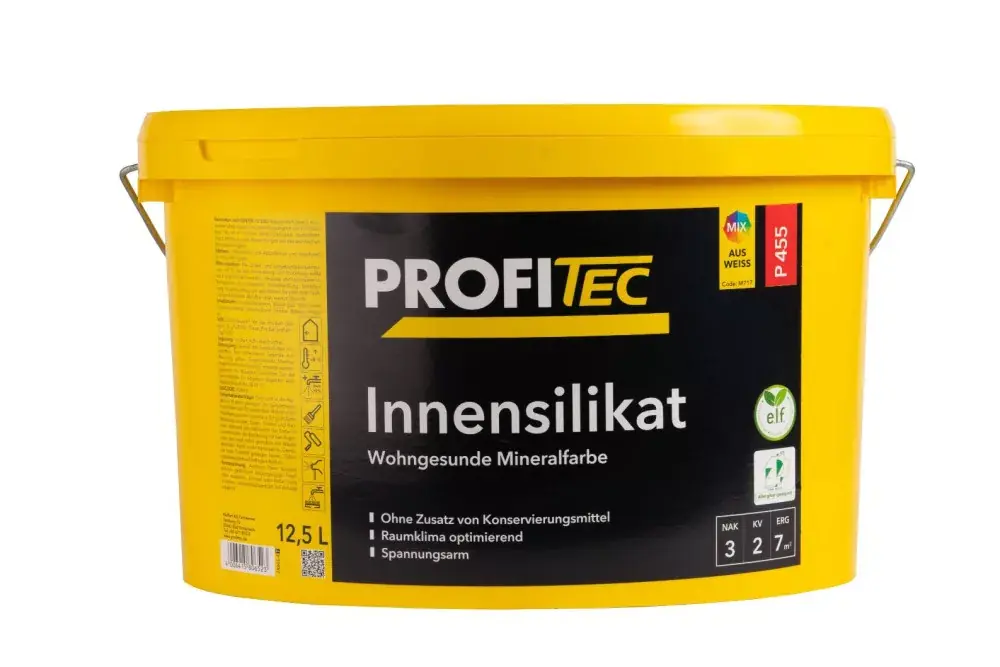 ProfiTec P455 szilikát beltéri falfesték 12,5l fehér Biztonságos fizetés