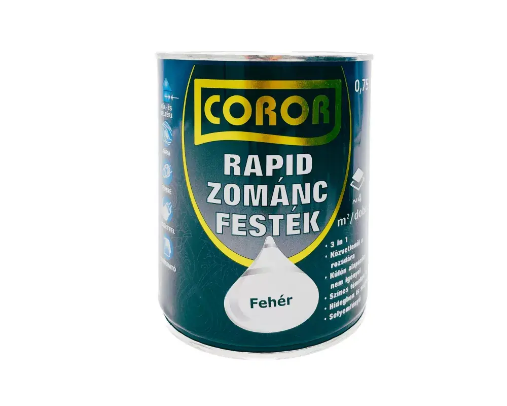 Coror Rapid zománcfesték 0,75l fehér Vedd meg most