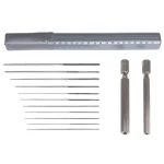 DÖRZSÁR KÉSZLET FÚVÓKÁHOZ 0.6-1.9mm/12DB-OS+TARTÓ TURNUS 245-004 Alacsony ár