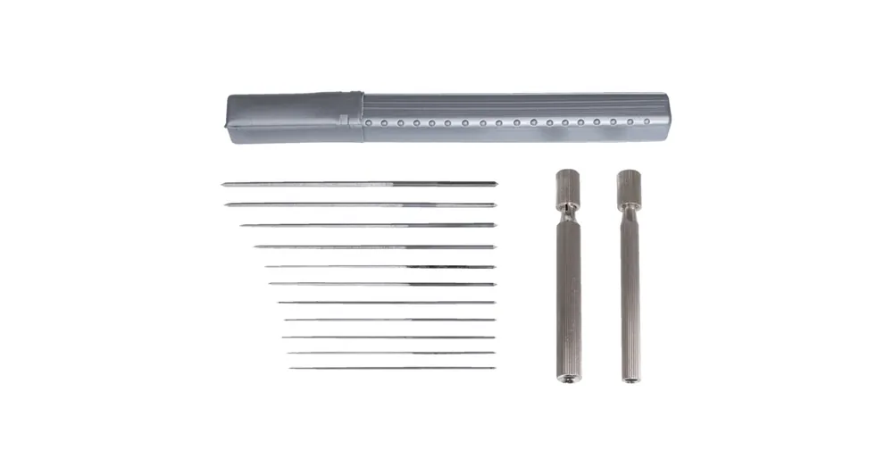DÖRZSÁR KÉSZLET FÚVÓKÁHOZ 0.6-1.9mm/12DB-OS+TARTÓ TURNUS 245-004 Alacsony ár
