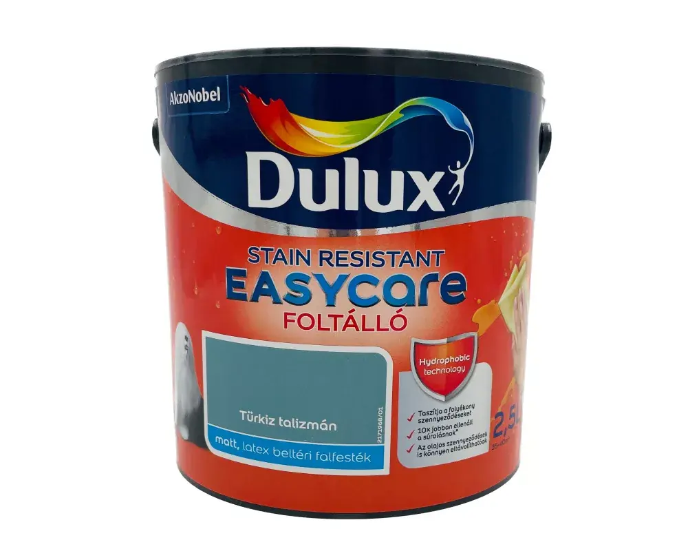 Dulux EasyCare beltéri falfesték 2,5l Türkiz talizmán Utolsó esély