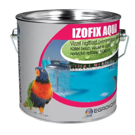 Izofix Aqua betonmedence festék 2,5l Kék 700 Kedvezményes ár