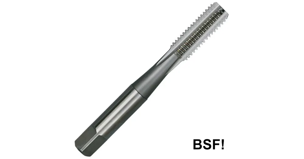 Vásárlói kedvenc GÉPI MENETFÚRÓ BSF3/8col-20 EGYENESHORNYÚ HSS CROMWELL SHR0851640C