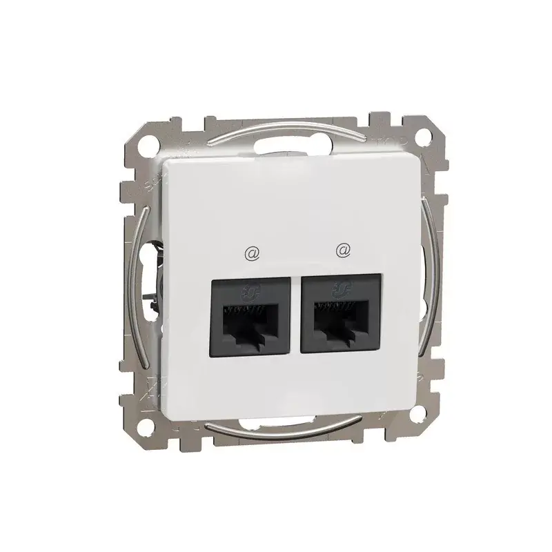SEDNA ÚJ 2xRJ45 CAT6A UTP ALJ FEHÉR Nézd meg most