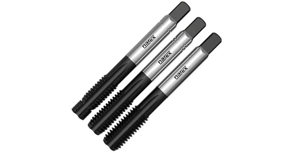 Csak ma KÉZI MENETFÚRÓ M14 (2,0) HSS-E (COBALT) 3DB-OS KÉSZLET IMPORT