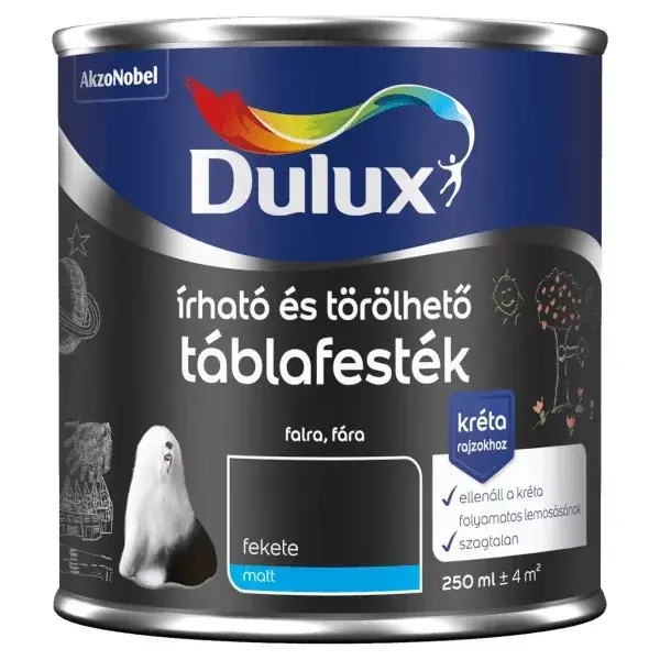 Dulux táblafesték 250ml fekete Korlátozott ajánlat