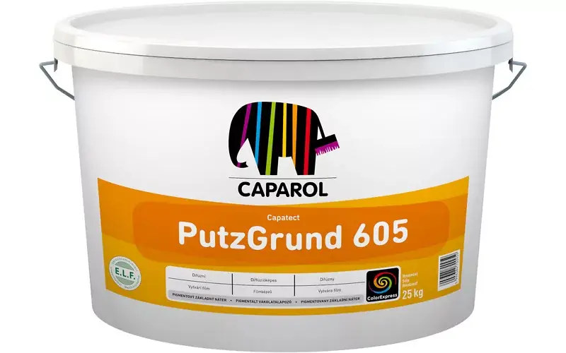 Expressz kézbesítés Caparol PutzGrund 605 vakolatalapozó 25kg Fehér