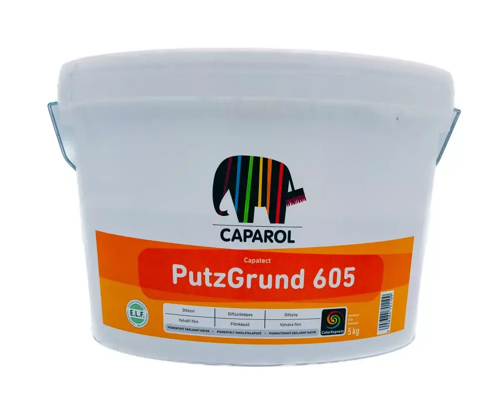 Akciós ár Caparol PutzGrund 605 vakolatalapozó 5kg Fehér