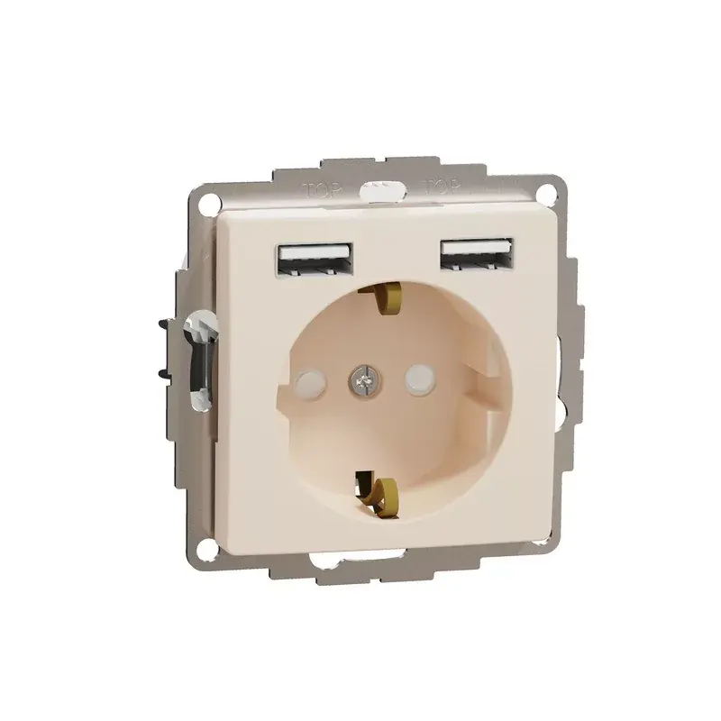 SEDNA ÚJ FÖLDELT DUG+2xUSB 2.4A BÉZ Legkelendőbb