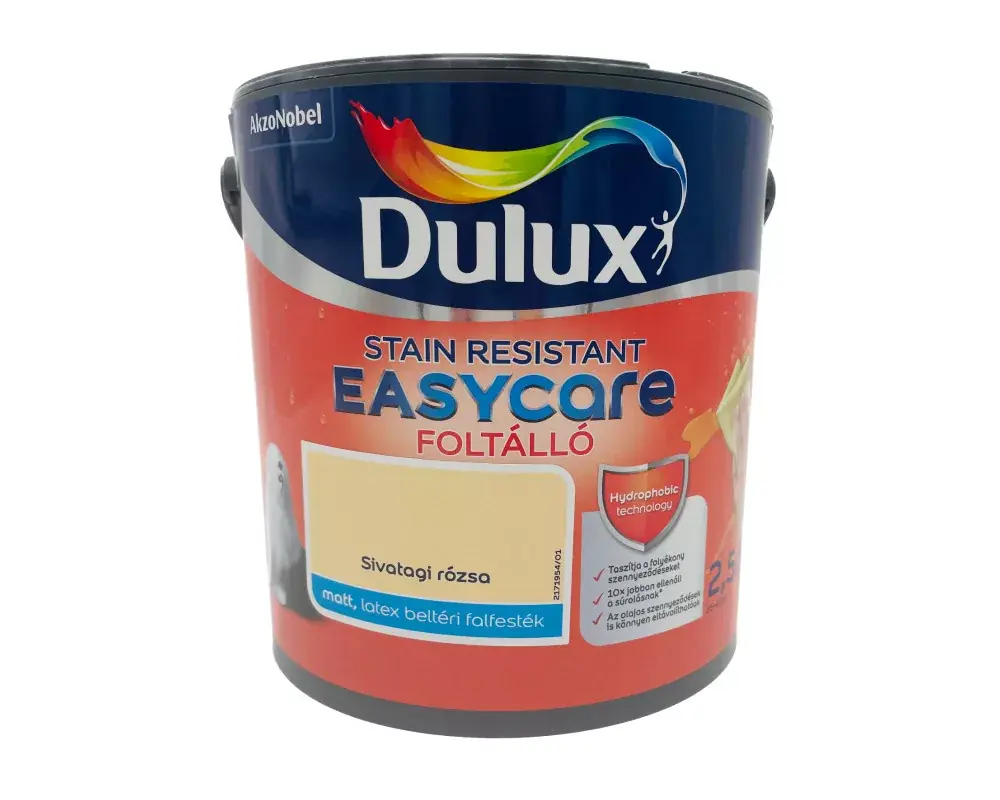 Dulux EasyCare beltéri falfesték 2,5l Sivatagi rózsa Szuper akció
