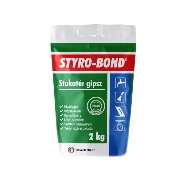 Népszerű Styro-Bond Stukatúr gipsz 2kg