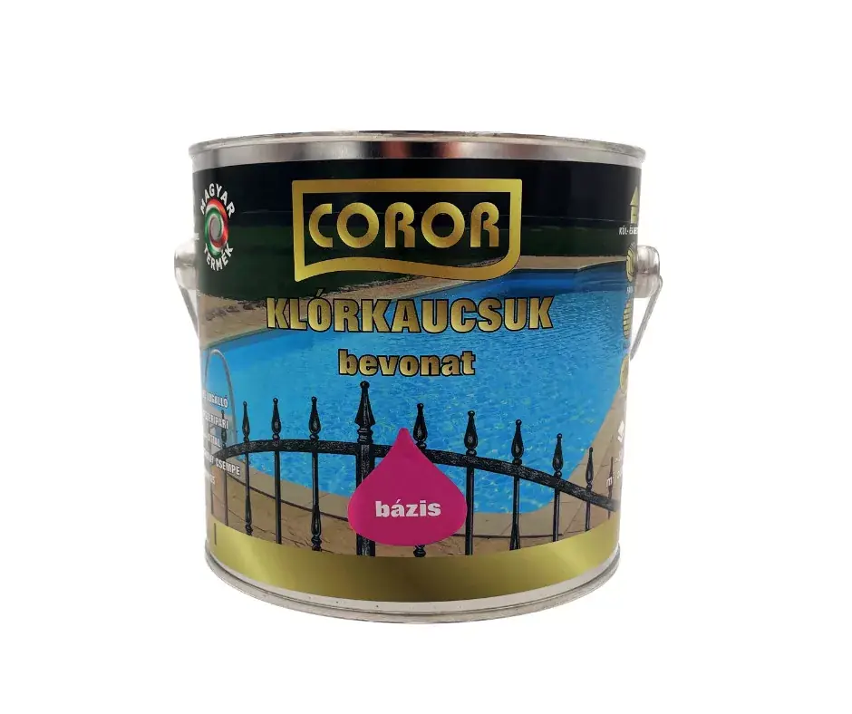 Biztonságos vásárlás Coror Klórkaucsuk bevonat TR bázis 2,5l RAL3003