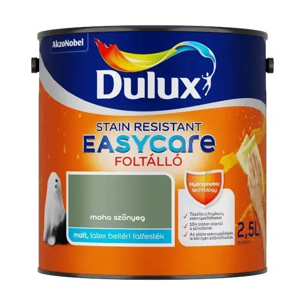Dulux EasyCare beltéri falfesték 2,5l Moha szőnyeg Legjobb ár