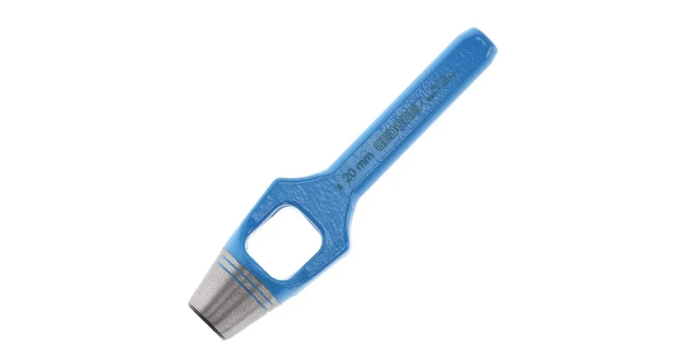 Kedvezmény BŐRLYUKASZTÓ-KIVÁGÓ D20 DIN 7200A KÉK KENGYELES EDZETT GEDORE 570020
