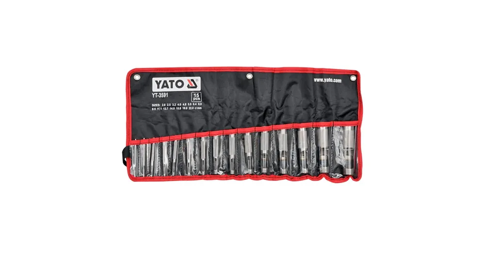 Legkelendőbb YATO 3591 BŐRLYUKASZTÓ-KIVÁGÓ KÉSZLET 02-22/15DB-OS