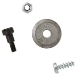 Kedvezményes ár WOLFCRAFT 5556000 CSEMPEVÁGÓHOZ PÓTKERÉK D20 D05 TENGELLYEL /3mm VASTAG