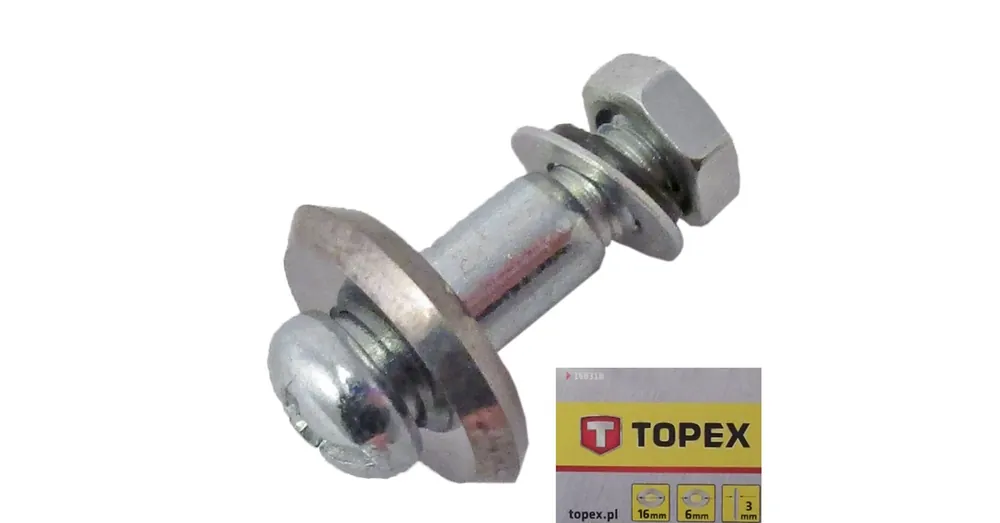 Prémium TOPEX 16B318 CSEMPEVÁGÓHOZ PÓTKERÉK D16 D06 TENGELLYEL / 3mm VASTAG