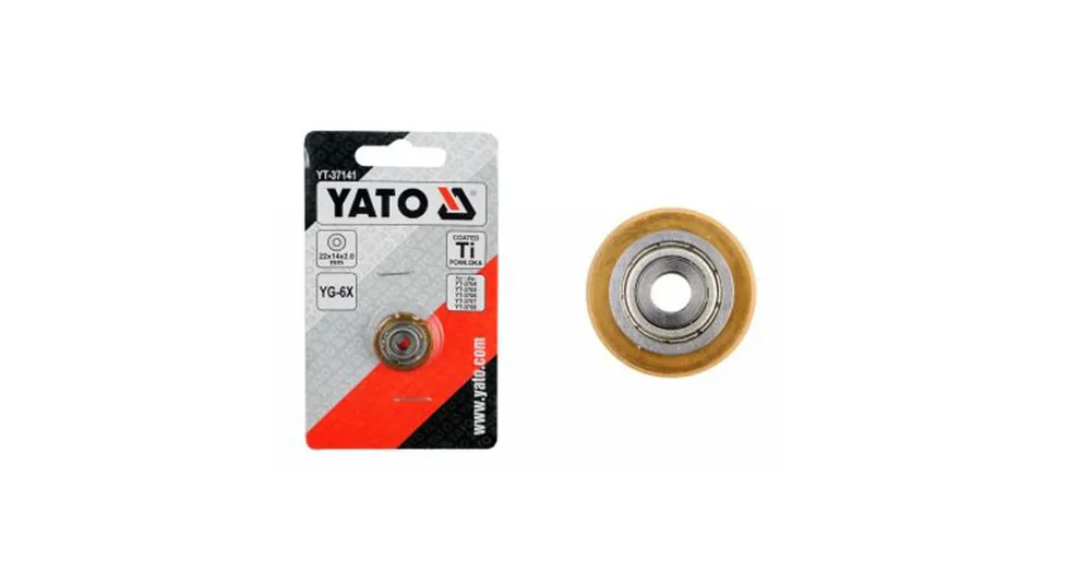 Expressz kézbesítés YATO 37141 CSEMPEVÁGÓHOZ PÓTKERÉK D22 /d5 /6mm