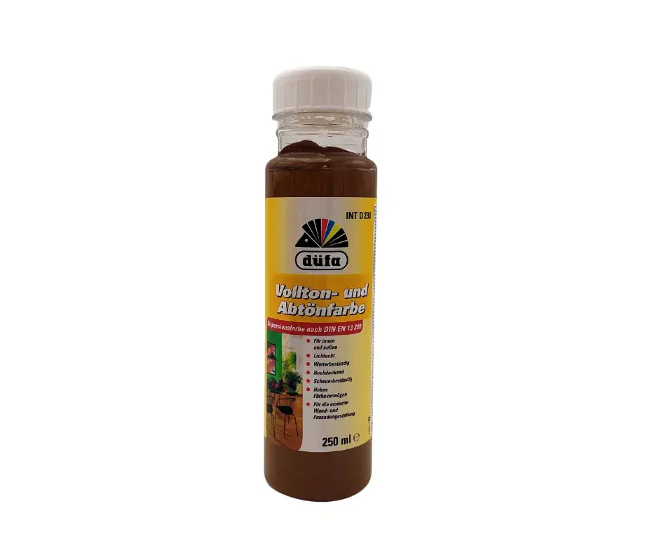 Düfa Voll- und Abtönfarbe D230 színezőfesték 250ml Oxidbarna/Oxidbraun 112 Szuper akció