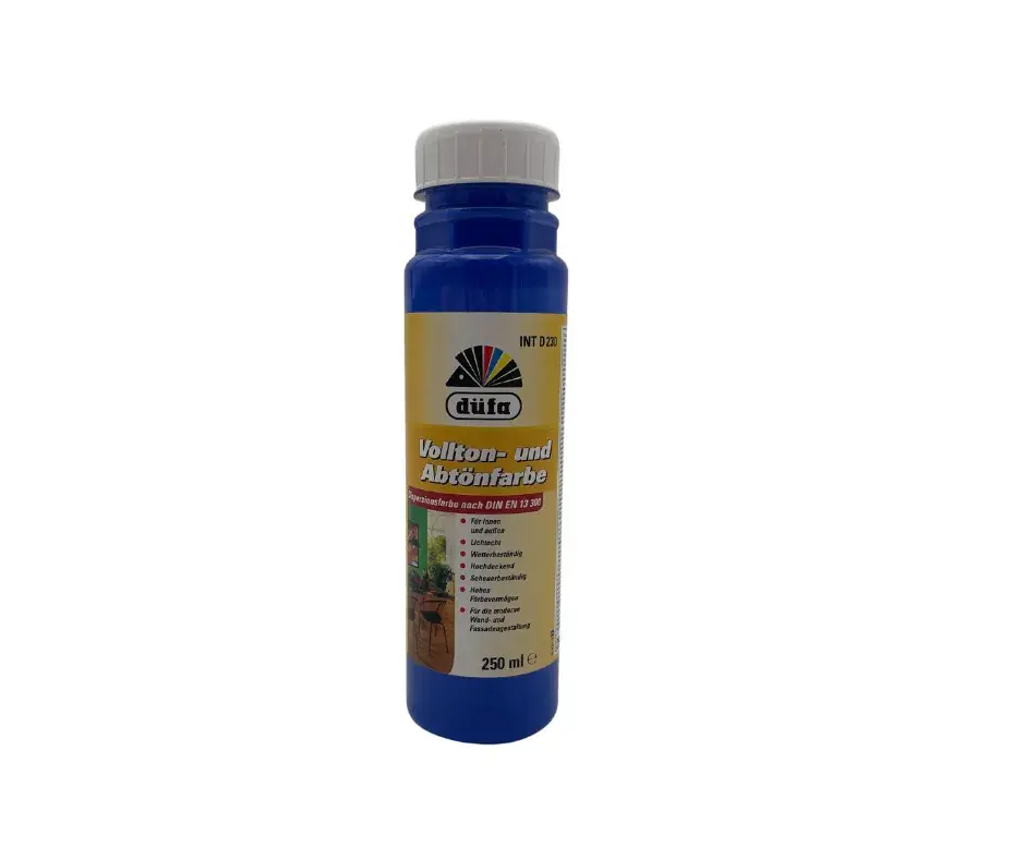 Düfa Voll- und Abtönfarbe D230 színezőfesték 250ml Tengerkék/Ultramarinblau 129 Expressz szállítás
