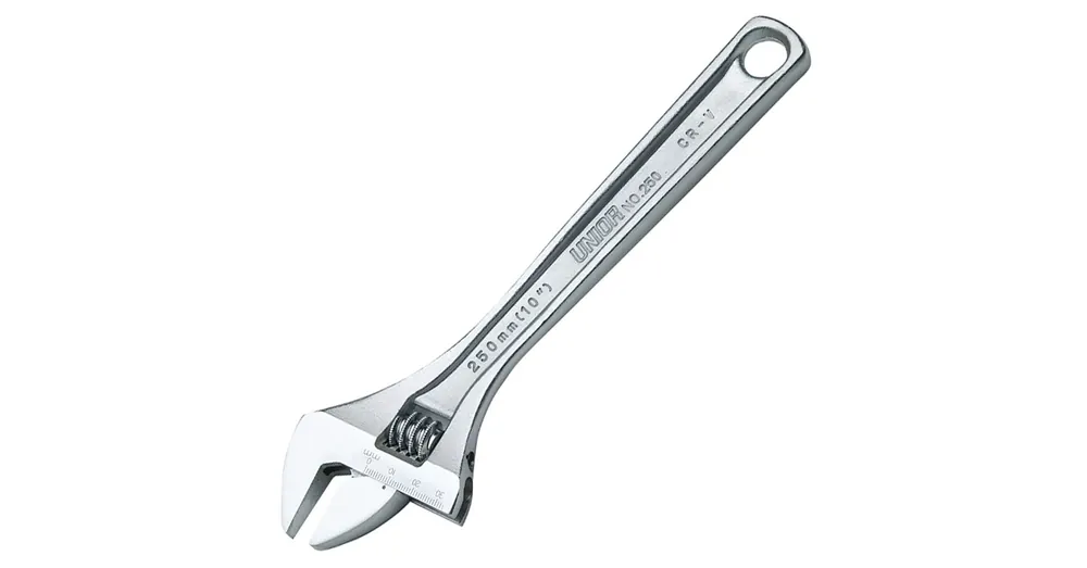 UNIOR 605113 ÁLLÍTHATÓ VILLÁSKULCS 450mm 250 KRÓMOZOTT FRANCIA Különleges ajánlat