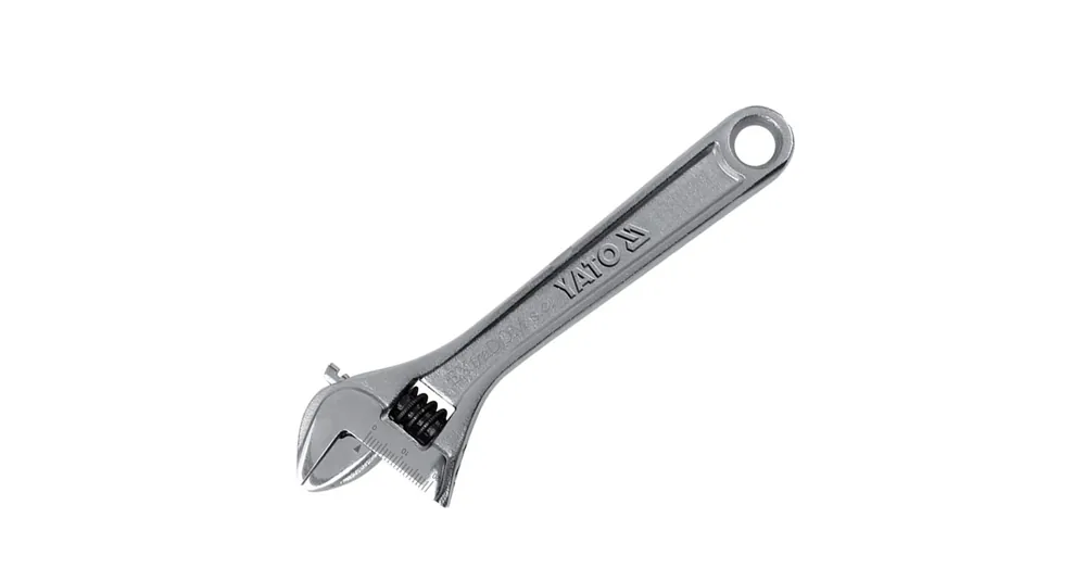 Expressz szállítás YATO 2165 ÁLLÍTHATÓ VILLÁSKULCS 150mm FRANCIA SIMA MARKOLATTAL