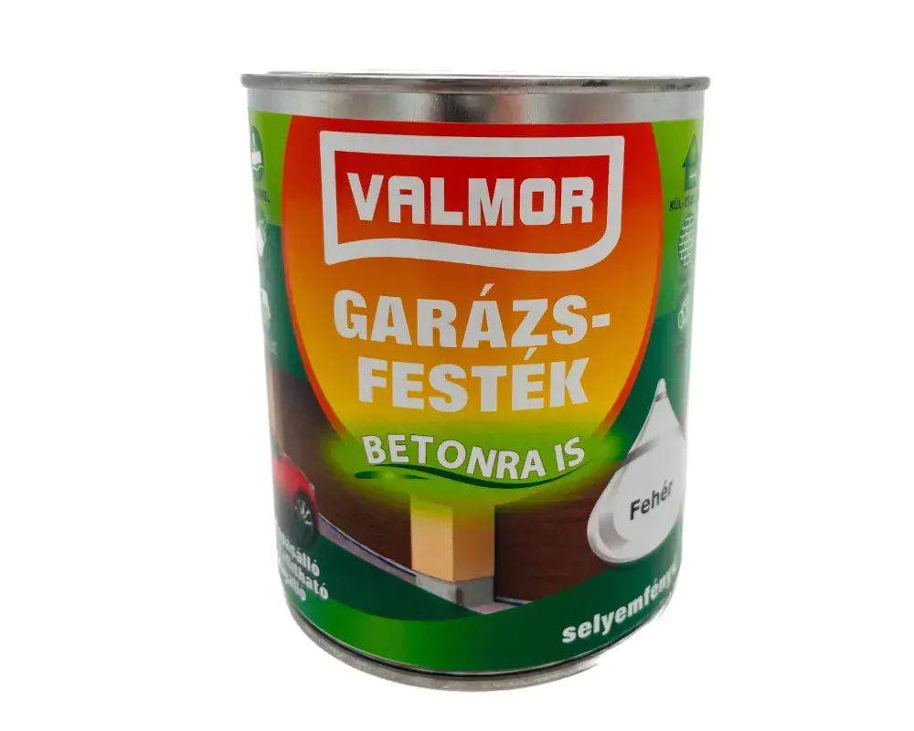 Szezonális akció Valmor Garázsfesték 0,75l Fehér