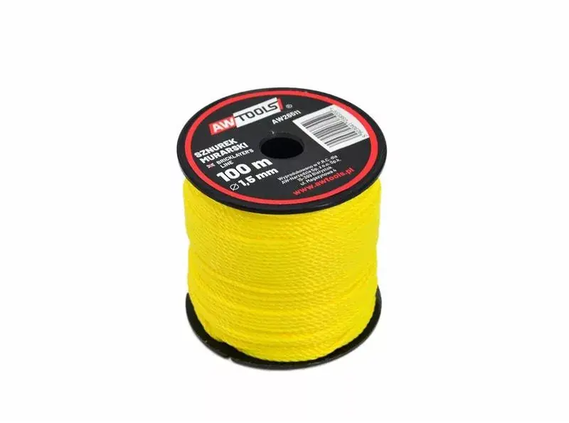 Kőműves zsinór 1,5mm x 50m sárga Kedvezményes ár