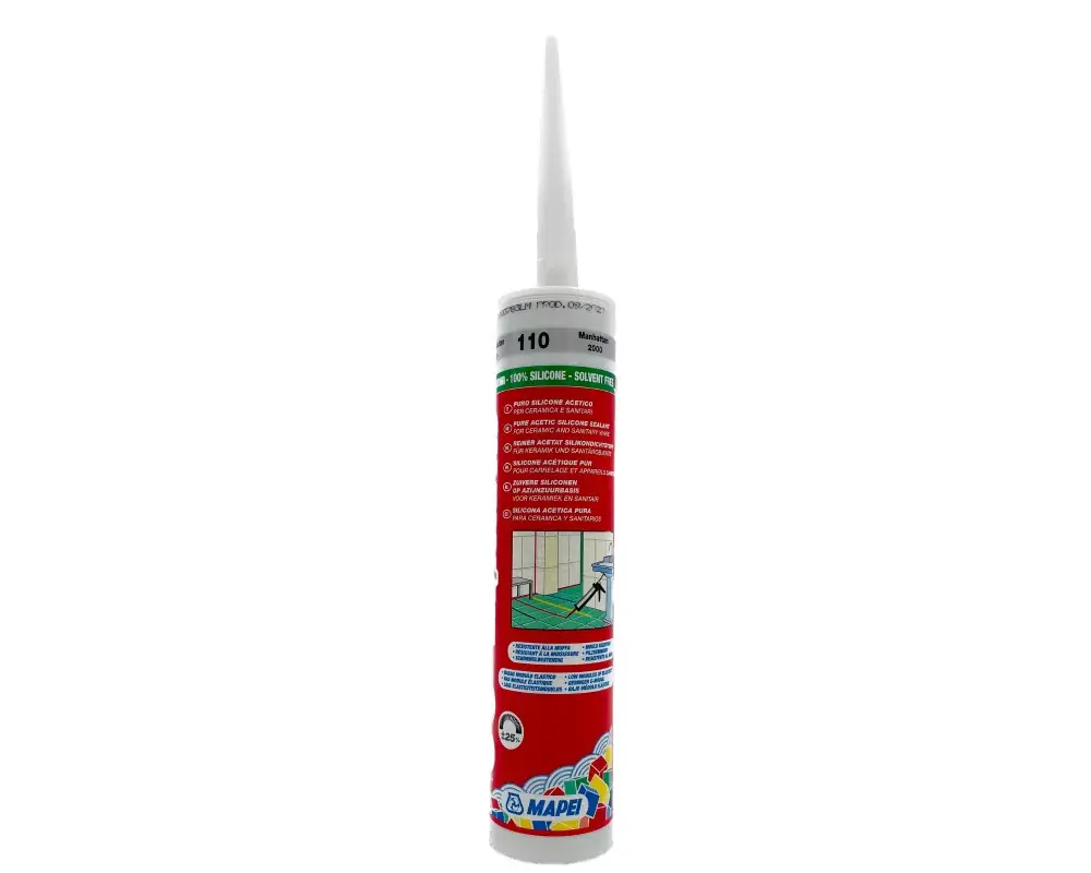 Újdonság Mapei Mapesil AC szaniter szilikon 310ml 110 Manhattan