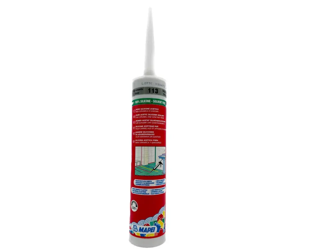 Mapei Mapesil AC szaniter szilikon 310ml 113 Cementszürke Legkelendőbb