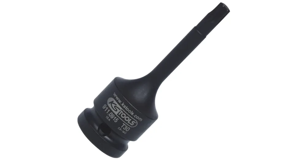 Azonnal elérhető KS TOOLS 911.0915 DUGÓKULCS BEHAJTÓHEGY TORX TX /40 1/2col LEVEGŐS