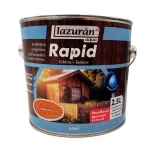 Végkiárusítás Lazurán aqua Rapid vízbázisú vékonylazúr 2,5l Mahagóni